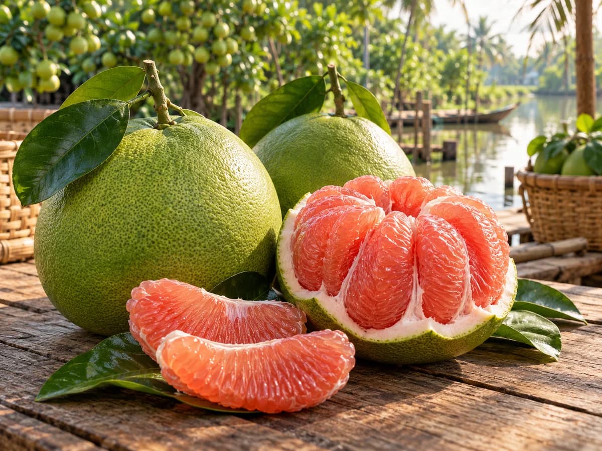 Ảnh minh họa: Bưởi da xanh