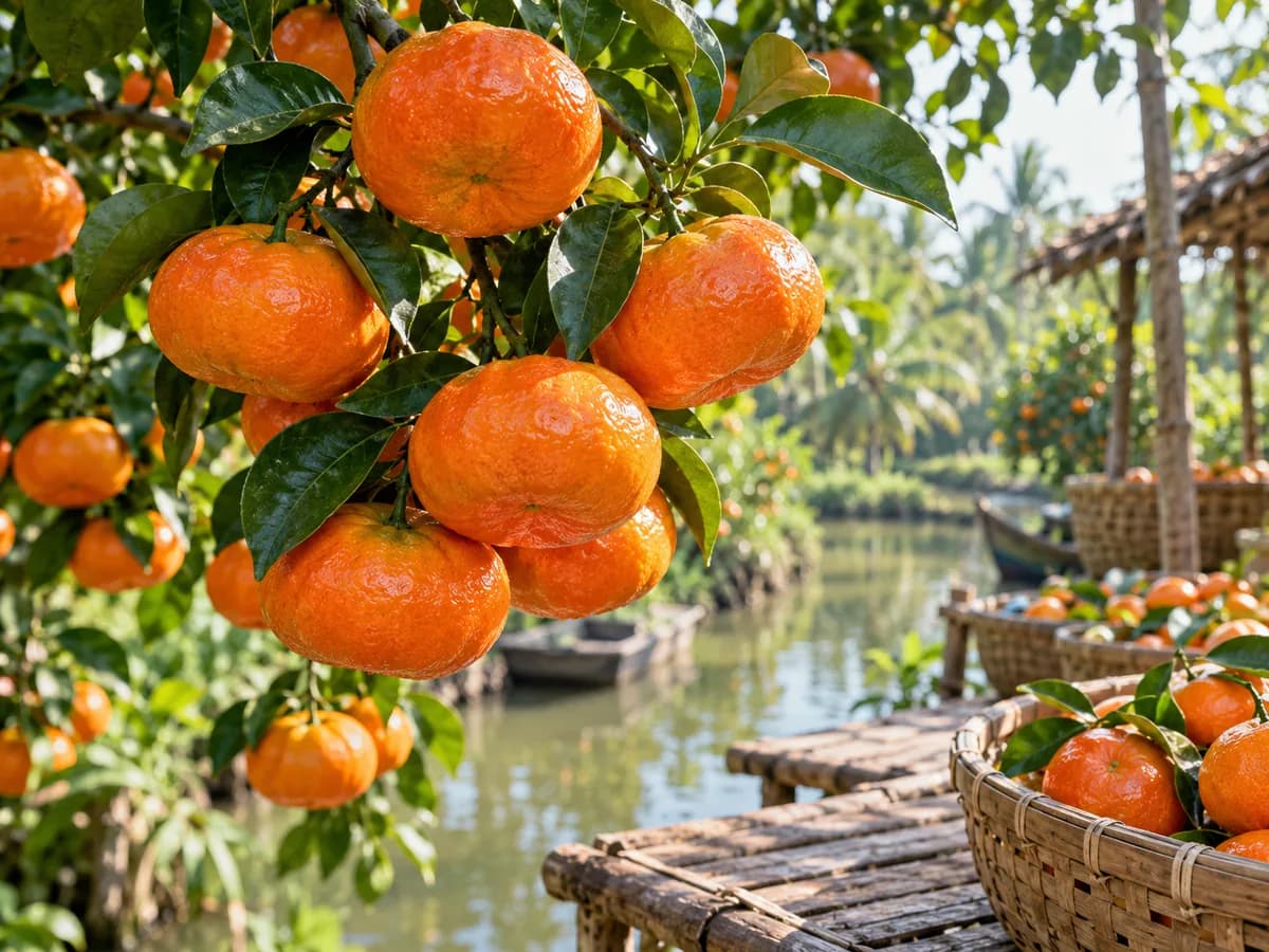 Ảnh minh họa: Quýt hồng Lai Vung