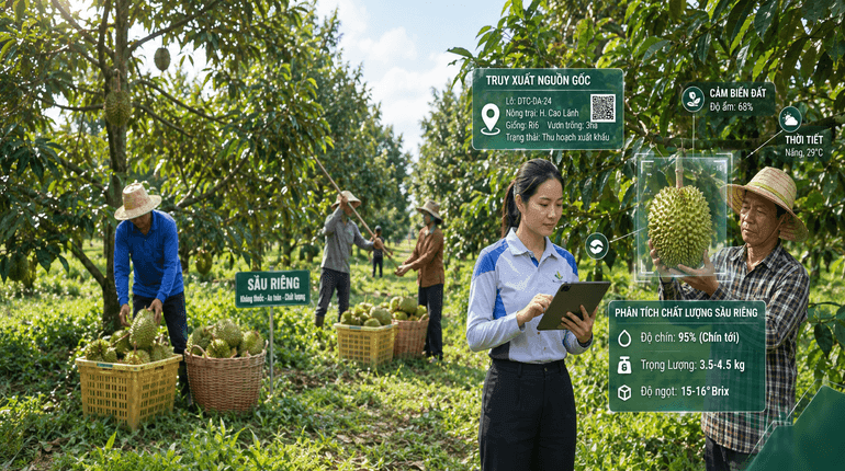 Thu hồi nông sản và vai trò của hệ thống truy xuất